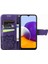 Galaxy A22 5g Kelebek Kanatları Flip Darbeye Dayanıklı Deri Telefon Kılıfı (Yurt Dışından) 3