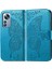Xiaomi 12 Pro Kelebek Kanatları Flip Darbeye Dayanıklı Deri Telefon Kılıfı (Yurt Dışından) 5