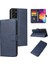 Galaxy S21 Ultra Tam Koruma Deri Folio Flip Case (Yurt Dışından) 1