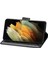 Galaxy S21 Ultra Kelebek Kanatları Flip Darbeye Dayanıklı Deri Telefon Kılıfı (Yurt Dışından) 5