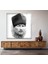 Atatürk Temperli Cam Duvar Tablosu 4