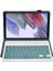 Klavye+Samsung Galaxy Için Kılıf Tabi A7 Lite 8.7 T220 / T225 Koyu Yeşil (Yurt Dışından) 3