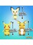 Construx™ Pokémon™ Yap ve Oyna Figürler, Pikachu'nun Üç Evrimi yapı seti, çocuklar için yapı oyuncakları GYH06 3