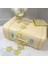 Tekno Trust Altın 8'li Yıldız Dekor Cibinlik Aksesuar Gold Pamuk Polyester Aparat 1