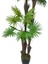 Yapay Ağaç Palmiye Fanpalm 3katlı 24YAPRAK Siyah Plastik Saksıda 165*65CM 2