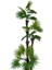 Yapay Ağaç Palmiye Fanpalm 3katlı 24YAPRAK Siyah Plastik Saksıda 165*65CM 3