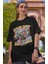 Taylor Swift Konser Resimleri Baskılı T-Shirt Unisex Oversize The Eras Tour Yazılı Tshirt 1