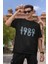 Unisex Oversize 1989 Taylor Version Yazılı Tshirt Taylor Swift Baskılı T-Shirt 1