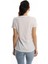 Kadın Baskılı Bisiklet Yaka Regular T-Shirt Beyaz 4