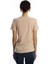 Kadın Minimal Project Basklı T-Shirt Bej 4