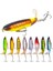 No.1 Tarzı Whopper Plopper 10CM 13G Yüzen Popper Balıkçılık Cazibesi Yapay Sert Yem Wobbler Dönen Kuyruk Olta Takımı 3D Gözler (Yurt Dışından) 3