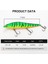 H016 Stili Esfıshıng Li Wobbler Cazibesi 11.5cm 15G Sp Profesyonel Minnow Jerkbaits Yapay Yem Predator Sert Cazibesi Mücadele Eder (Yurt Dışından) 4