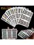 L2001 183 Adet Stil Adet 3mm ~ 10MM Holografik Epoksi 3D Gerçekçi Balık Gözü Jigplastic Cazibesi Fly Bağlama Için Dıy Malzeme Flamalar Baitfish Yapımı (Yurt Dışından) 2
