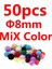 8mm 50 Adet Tarzı Wifreo Olorful Sentetik Balıkçılık Sinek Bağlama Malzemesi Yumurta Karaca Taklit Alabalık Somon Balığı Yemi Doğal Balık Tutma Yemleri (Yurt Dışından) 1