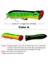 Bir Stil 10 Renk Popper Unlure Olta Takımı 3.15 "-8cm. Balıkçılık Lures Popper Lures Bas Yemler 6 # Kanca Balık Yemi (Yurt Dışından) 1