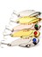 Renk W Stili 23 Renk Metal Vıb Lures Güçlü Canlı Titreşimler Kaşık Cazibesi Balıkçılık Yem Bas Yapay Sert Yem Ağustosböceği Böcek Cazibesi 3D Gözler (Yurt Dışından) 2