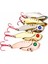 Renk W Stili 23 Renk Metal Vıb Lures Güçlü Canlı Titreşimler Kaşık Cazibesi Balıkçılık Yem Bas Yapay Sert Yem Ağustosböceği Böcek Cazibesi 3D Gözler (Yurt Dışından) 5
