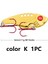 Renk K Stili 23 Renk Metal Vıb Lures Güçlü Canlı Titreşimler Kaşık Cazibesi Balıkçılık Yem Bas Yapay Sert Yem Ağustosböceği Böcek Cazibesi 3D Gözler (Yurt Dışından) 1