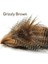 1 Adet Grizzly Mavi Tarzı Wifreo 1 Torba 5 x 12CM Fly Bağlama Furabou Grizzly Renkli Craft Kürk Elyaf Flama Kuyruk Kanadı Malzeme Orta Boy (Yurt Dışından) 4