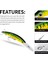 No.10 Tarzı Büyük Minnow 17CM 27G Wobblers Balıkçılık Cazibesi Derin Dalış Yapay Sert Yem Trolling Teknesi Deniz Balıkçılığı Bas Pike Cazibesi (Yurt Dışından) 4