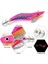 No.6 Tarzı 103MM 12G Ses Aydınlık Ahşap Karides Kalamar Kanca Yumuşak Ayak Pseudoprawn Simülasyon Karides Halka Boncuk ile Mürekkepbalığı Yem Olta Takımı (Yurt Dışından) 5