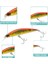 K Tarzı M 27G Minnow Balıkçılık Lures Wobblers Crankbaits Jerkbaits Yapay Sert Yemler Kancalar Balıkçılık Için 3D Gözler Sazan Pesca Isca (Yurt Dışından) 4