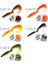 Renkc Stili Balık Kokusu Solucanlar Yumuşak Yem Kavanozu Uzun Kuyruk Balıkçılık Yemleri G Wobblers Sazan Balıkçılığı Yumuşak Yemler Silikon Yapay Swimbait (Yurt Dışından) 3
