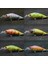 M583X46 Stili Wlure 8.1cm 7.1g Geniş Yüzme Eylem Kısa Gövde #6 Kanca Böcek Yemi Tatlı Su 3D Sert Gözler Crankbait Cazibesi Balıkçılık M583 (Yurt Dışından) 5