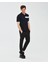 Polo Shirt M Short Sleeve Erkek Siyah Polo Yaka Tshirt S241196-001 4