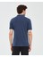 Organic Coll. M Short Sleeve Polo Shirt Erkek Lacivert Polo Yaka Tshirt S241165-410 3