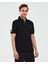 Polo Shirt M Short Sleeve Erkek Siyah Tshirt S221047-001 2
