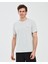 Organic Coll. M Short Sleeve  T-Shirt Erkek Gri Tshirt S241166-035 1