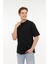 MB 11BS102 4fx Siyah Erkek Kısa Kol T-Shirt 1