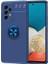 Samsung Galaxy A53 5g Kılıf Ravel Silikon Yüzüklü Mıknatıslı Kamera Korumalı Lacivert 1