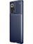 Xiaomi Redmi Note 10 Pro Kılıf Negro Karbon Dizayn Silikon Lacivert 1