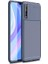 Huawei Y8P Kılıf Negro Karbon Dizayn Silikon Lacivert 1