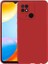 Xiaomi Redmi 10C Kılıf Mat Korumalı Premier Mat Silikon Kırmızı 1