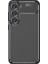 Samsung Galaxy S23 Kılıf Negro Karbon Kamera Korumalı Silikon Lüx Siyah 1