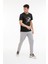 ml Sten 11PRF-244 4fx Siyah Erkek Kısa Kol T-Shirt 1