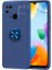 Xiaomi Poco C40 Kılıf Ravel Silikon Yüzüklü Mıknatıslı Kamera Korumalı Lacivert 1