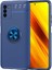 Xiaomi Poco M3 Kılıf Ravel Silikon Yüzüklü Mıknatıslı Lacivert 1