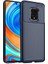 Xiaomi Redmi Note 9 Pro Kılıf Negro Karbon Dizayn Silikon Lacivert 1