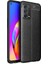 Oppo A74 4g Kılıf Niss Silikon Deri Görünümlü Siyah 1