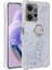 Xiaomi Redmi Note 12 4g Kılıf Milce Sulu Yüzüklü Silikon Arka Kapak Gümüş 1