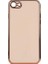 Apple iPhone 8 Kılıf Bark Lazer Silikon Gold 1
