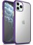 Apple iPhone 11 Kılıf Bark Lazer Silikon Mor 1