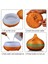 Lacivert Kahverengi Nemlendirici Ev Tipi Uzaktan Kumandalı 7 LED Wood Aroma Diffuser 550 ml 2 Yıl 4