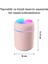 Pembe Ultrasonik Hava Nemlendirici Buhar Makinesi ve Aromaterapi Difüzörü (Pembe) - Çok Renkli LED 4