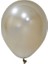 6 Inç Krom Beyaz Altın Lateks Balon 10 Adet 1
