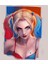 Canvas Harley Quinn Sayılarla Boyama Seti Kasnaklı 1